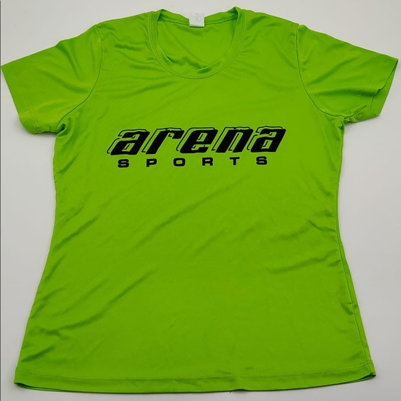 SportTek Tops Sporttek M Women Green Dryfit Top Arena Sports M Poshmark
